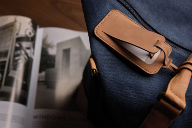 Logotrade Ideja dāvanas foto: VINGA Bosler RCS bagāžas birka