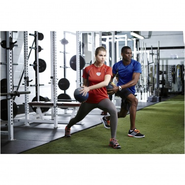 Логотрейд pекламные подарки картинка: Quebec спортивная женская футболка с коротким рукавом