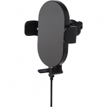 Лого трейд бизнес-подарки фото: Pilot беспроводное автомобильное зарядное устройство мощностью 15 Вт 