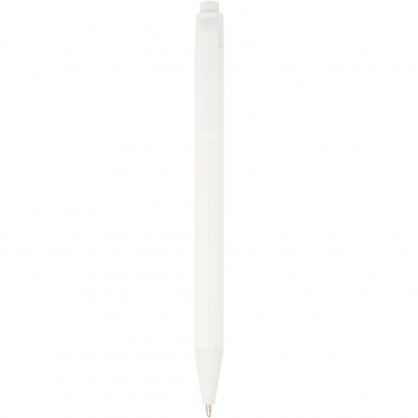 Логотрейд pекламные подарки картинка: Одноцветная шариковая ручка Chartik из переработанной бумаги с матовой отделкой