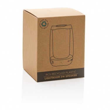 Логотрейд pекламные продукты картинка: Акустическая система Lightboom 5 Вт из переработанного пластика RCS