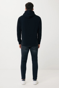 Логотрейд pекламные продукты картинка: Легкая толстовка с капюшоном Iqoniq Rila из переработанного хлопка