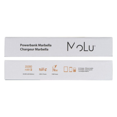 Логотрейд pекламные cувениры картинка: Power Bank 20 000 мАч MARABELLA MoLu
