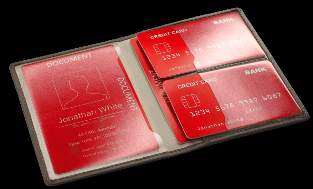 Лого трейд pекламные продукты фото: Кошелёк для документов RFID 611131