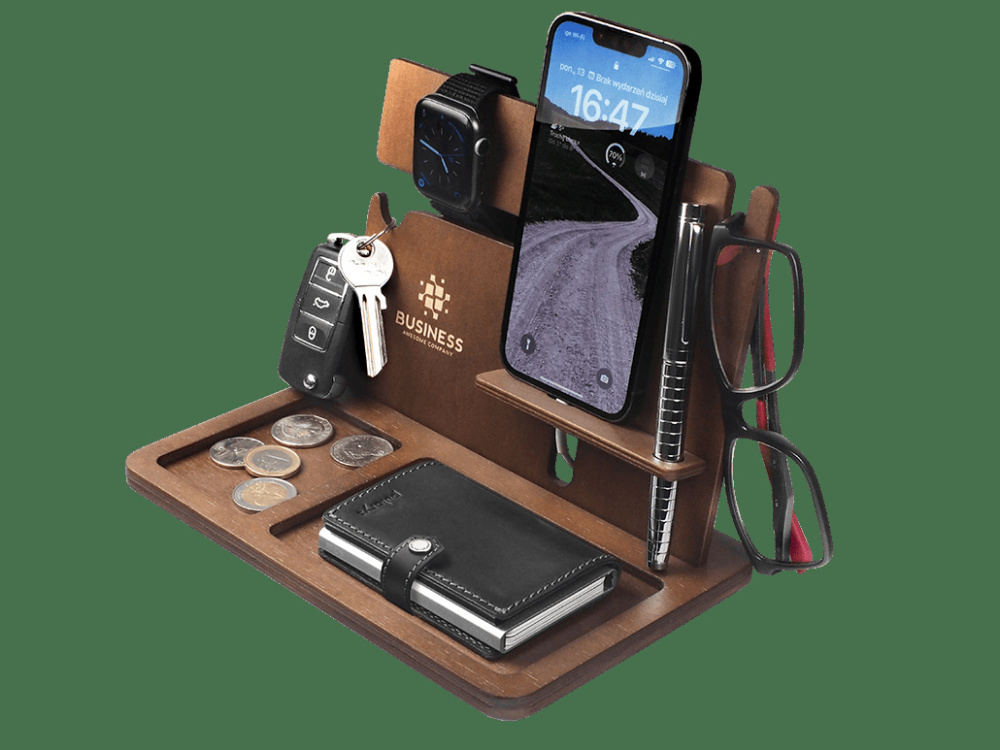 Логотрейд pекламные продукты картинка: Деревянный органайзер 2016121