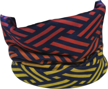 Логотрейд pекламные подарки картинка: Шарф-трубка сублимационный мульти-шарф 145 г/м²