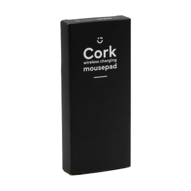 Лого трейд pекламные подарки фото: Коврик для мыши Cork Wireless Charger