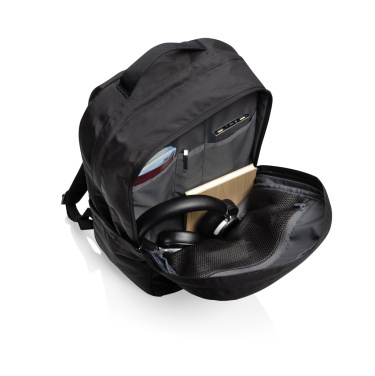 Лого трейд pекламные cувениры фото: Рюкзак для ноутбука 15,6 дюйма SP Aware™ RPET Edin из 100% переработанного материала