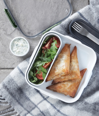 Лого трейд pекламные подарки фото: Черный+Blum Ланч-бокс Оригинал