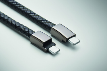 Логотрейд бизнес-подарки картинка: Braided bracelet cable type-C