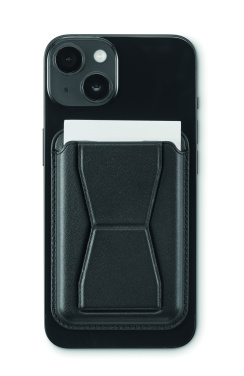 Логотрейд pекламные продукты картинка: Magnetic PU cardholder