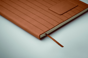 Логотрейд pекламные продукты картинка: A5 notebook in smokey PU