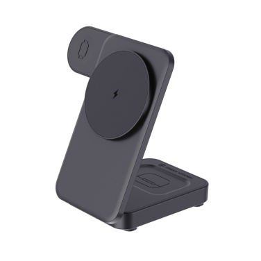 Лого трейд pекламные cувениры фото: Магнитное зарядное устройство Urban Vitamin Arcadia RCS из пластика 15 Вт 3-в-1