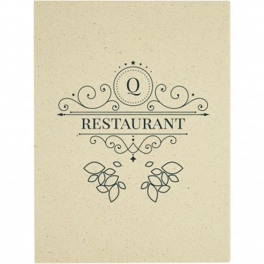 Logotrade kampanjprodukter bild: Verde 3-delad presentförpackning med skrivmaterial i gräspapper