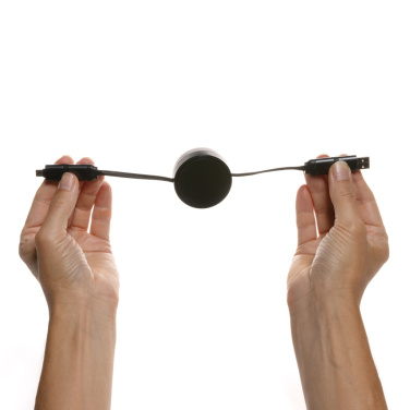 Logotrade profilprodukter bild: Terra utdragbar 6-i-1 kabel i RCS återvunnen aluminium