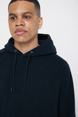 Logotrade reklamprodukter bild: Iqoniq Trivor microfleece hoodie i återvunnen polyester