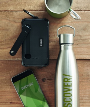 Logotrade presentreklam bild: 8000mAh laddare solcellsdynamo