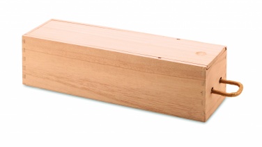 Logotrade kampanjprodukter bild: Vinlåda i trä