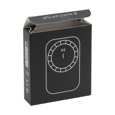 Logotrade presentreklam bild: Force Magnetic RCS återvunnen trådlös Powerbank 5000