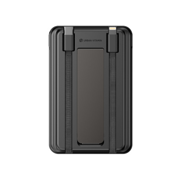 Logotrade kampanjprodukter bild: Urban Vitamin Redwood 5in1 5000mah 20WPD magnetisk powerbank