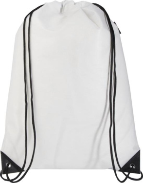 Logotrade presentreklam bild: Evergreen icke-vävd väska med dragsko 5 l av återvunnen GRS