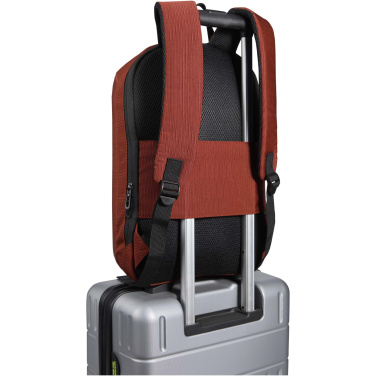 Logotrade kampanjprodukter bild: Luma stöldsäker 15 tums laptopväska av återvunna GRS-material, 10 l